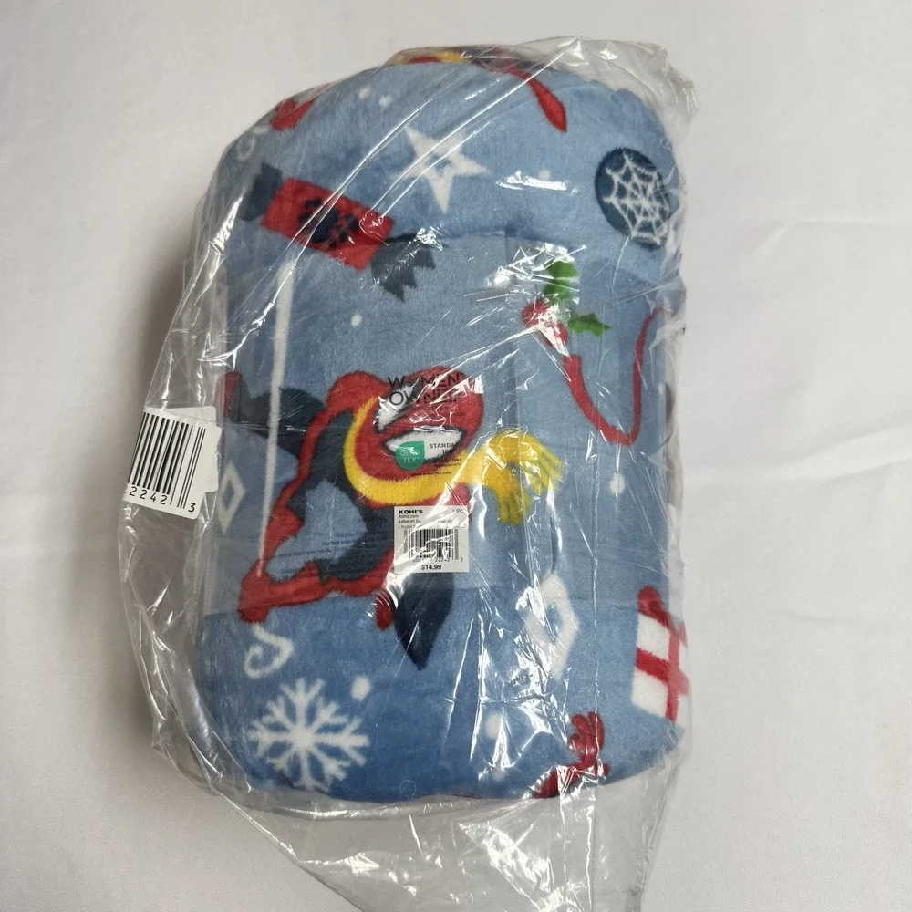 Marvel Holiday Oversized Supersoft Plush Throw Blanket by The Big One 5 x 6 ft